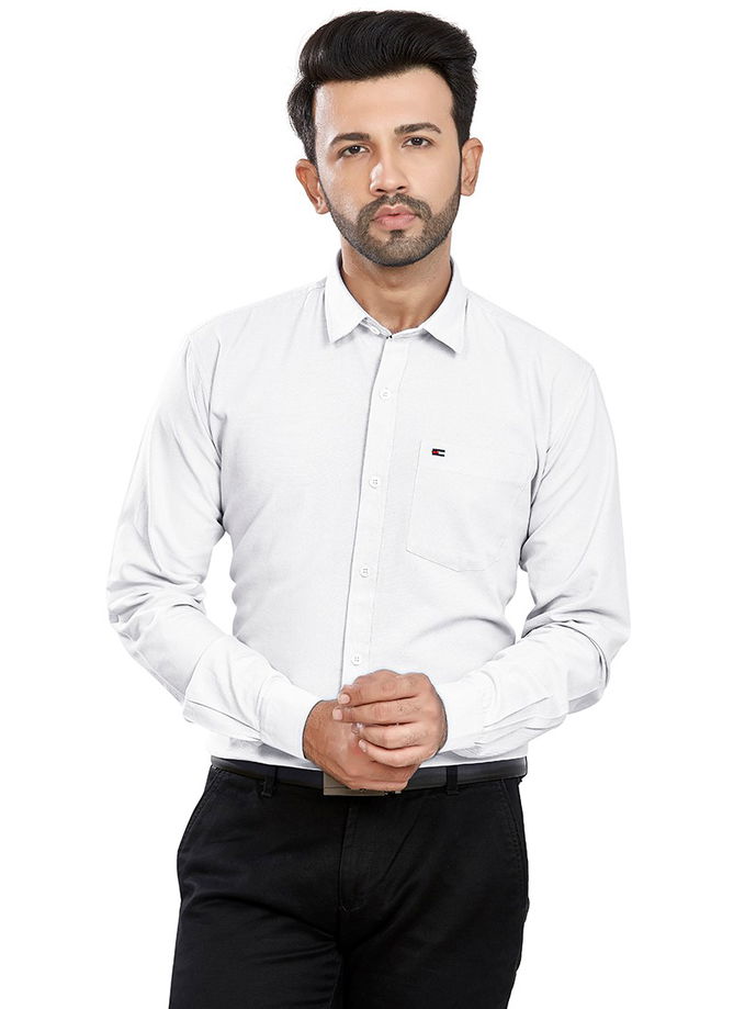 Outluk 1419 Oxford Cotton Regular Wear Mens Shirt Collection